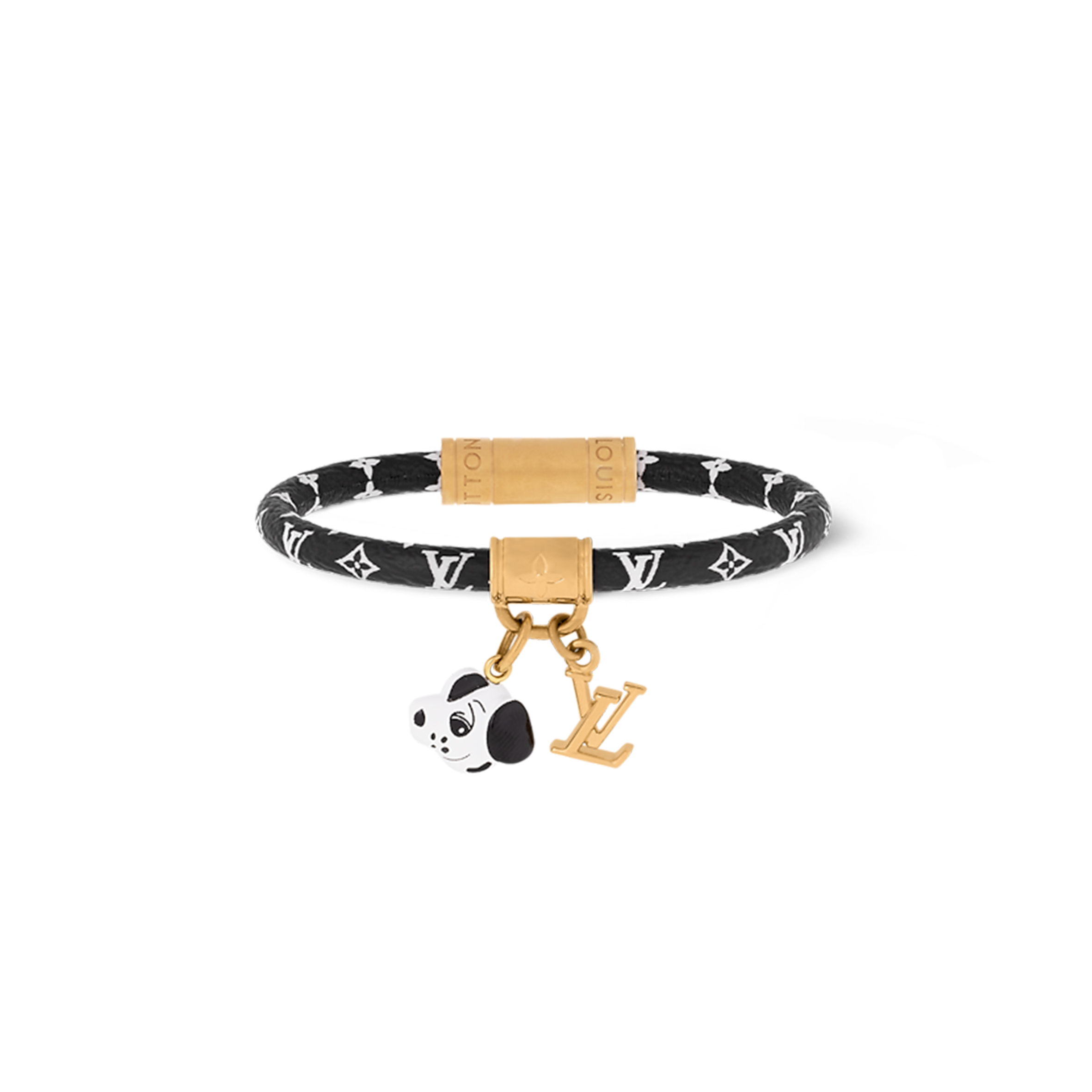 LOUIS VUITTON ANIMOGRAM BRACELET M8664E